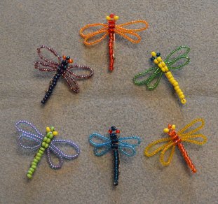 Beaded Dragonflies